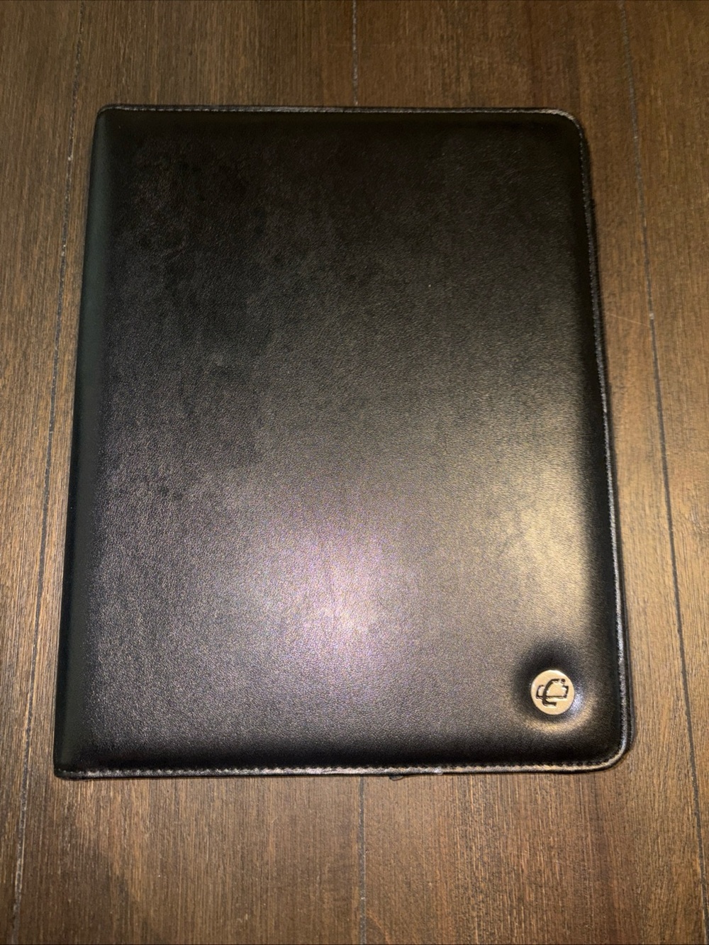 Case it The Chief Padfolio with Letter Size Writing Pad, Black (PAD-20)